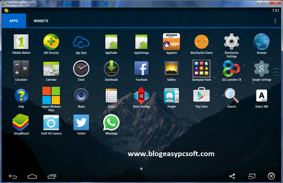 download and install bluestacks for windows 7
